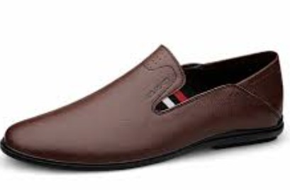 Men’s New Casual Soft-Soled Leather Loafers – Brown CAN 43/ US 9