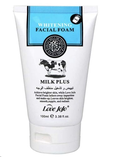 Milk Plus Whitening Facial Foam
