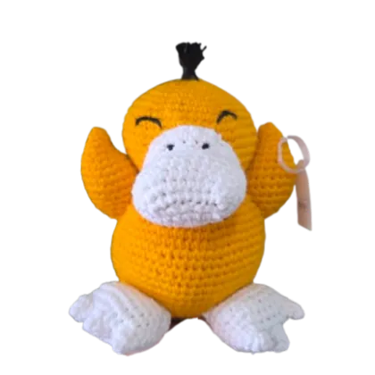 Crocheted Psyduck