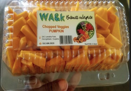 Chopped Veggies Pumpkin 24OZ