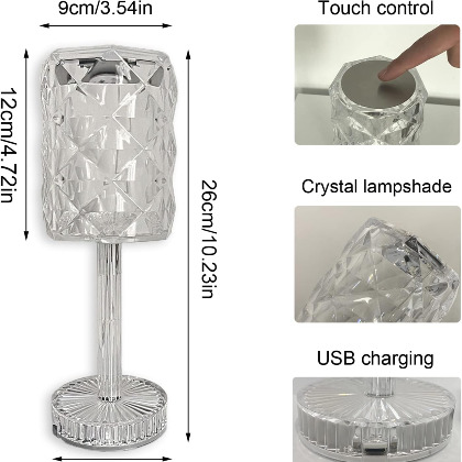 LED Crystal Lamp