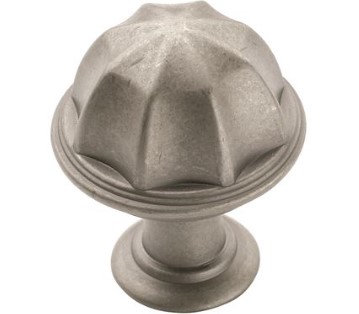 Knob, Eydon, 1In, Weather Nickel, 53035