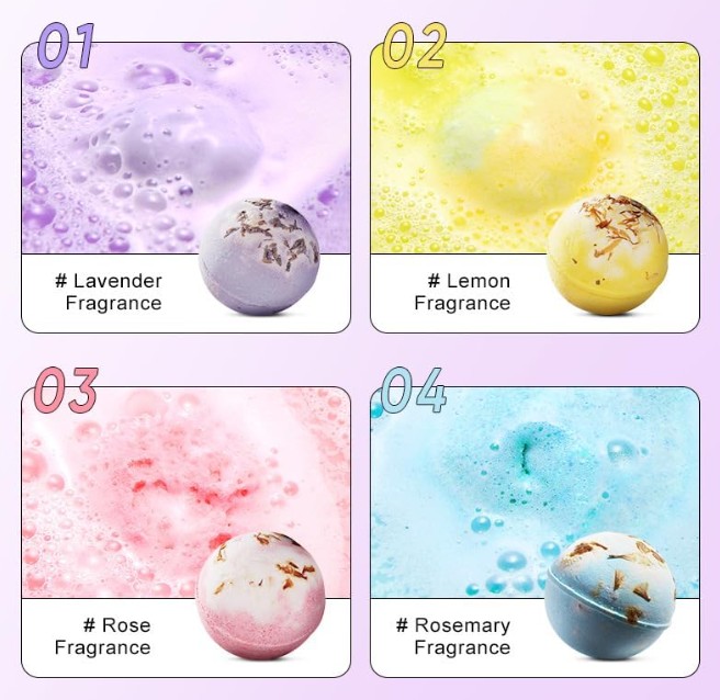 SADOER Bath Bomb Set