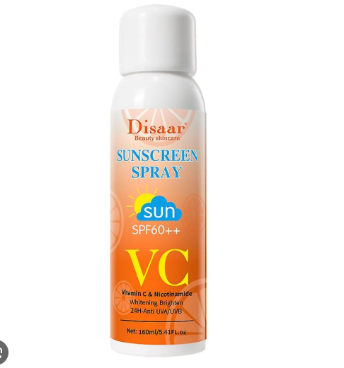 DISAAR Beauty Vitamin C Nicotinamide SPF60++ Sunscreen Spray – 160ml