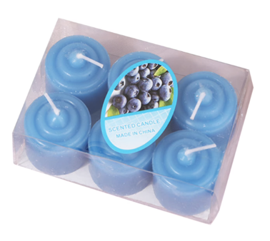 6 Pieces Scented Tea Candles