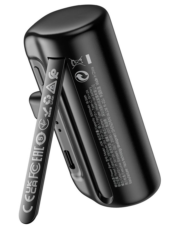 Mini Pocket Power Bank With Folding Stand