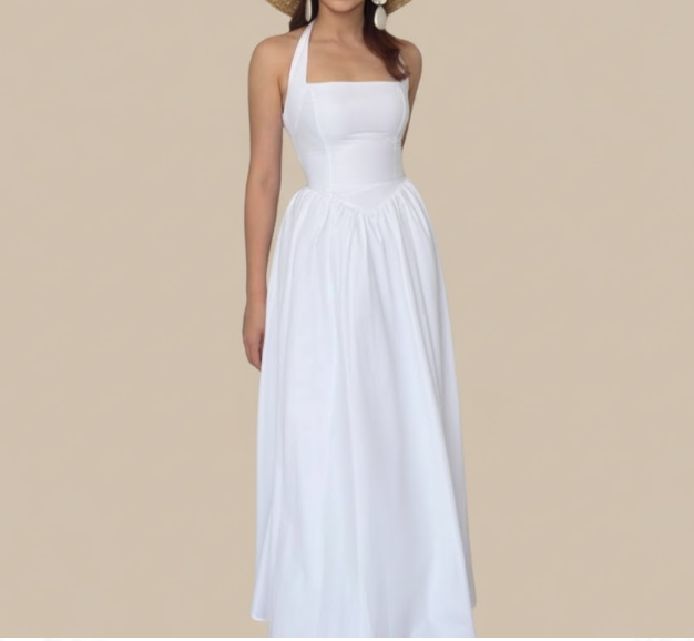 The Riviera Halter Dress
