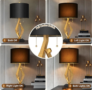 Sculptural Table Lamp