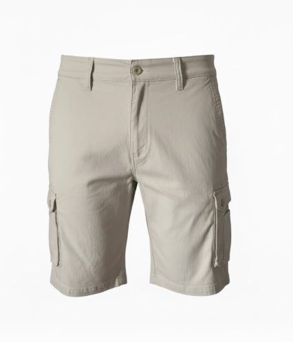 Size 34 - Rugged Brown Utility Work Shorts - Durable & Multi-Pocket
