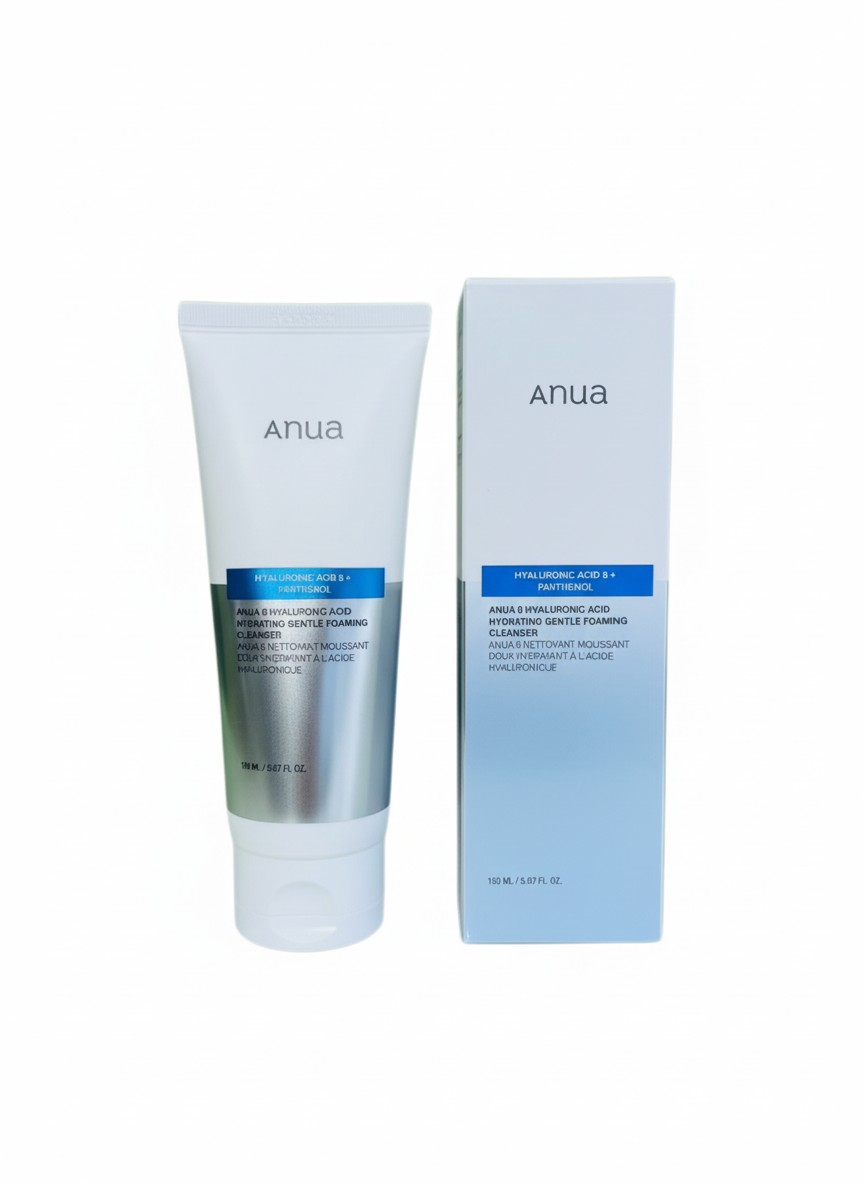 Anua 8 Hyaluronic Acid Hydrating Gentle Foaming Cleanser
