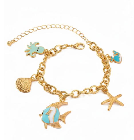 Ocean Charm Bracelet