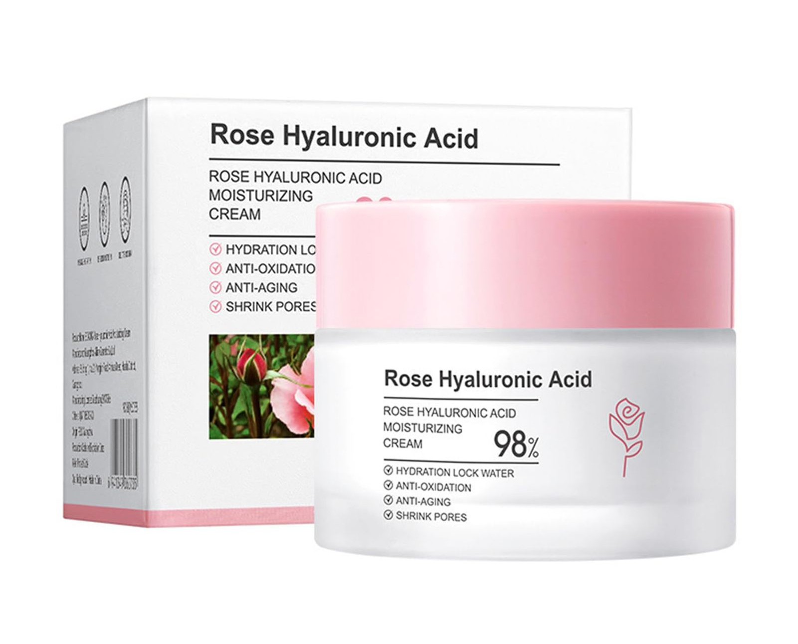 Rose Hyaluronic Acid Moisturizing Cream