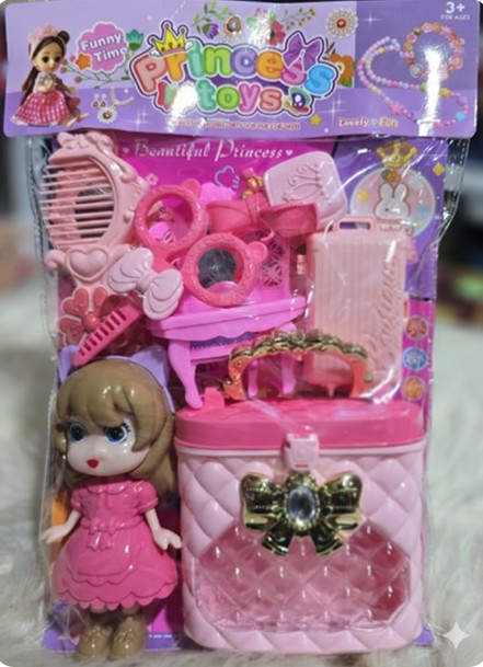 Princess Beauty Playset with Doll & Accessories
