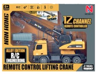 Remote Control Lifting Crane Toy Set