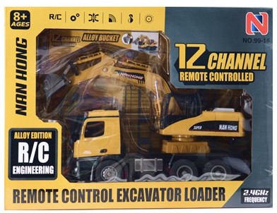 Excavator Loader Toy Set