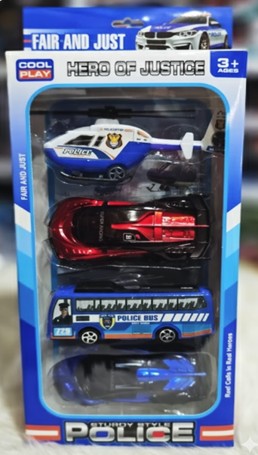 City Hero Toy Vehicle Set