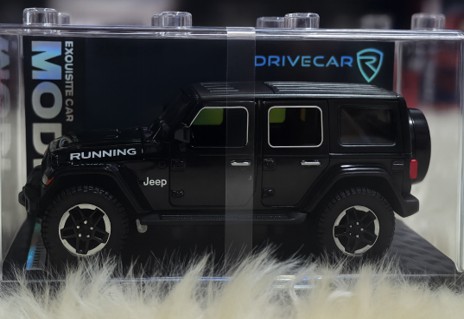 Black Jeep Model Toy – DriveCar Edition