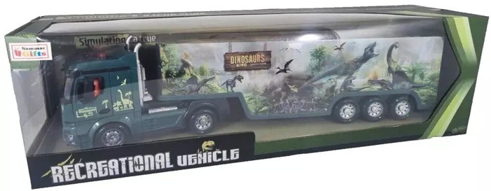 Dinosaur King Jurassic Park Style Figure Truck