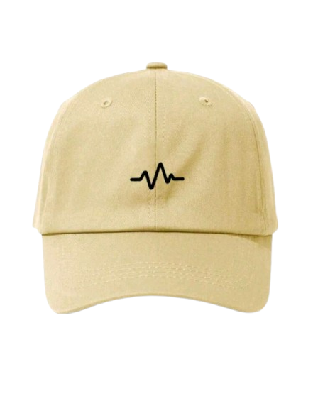 The Pulse Dad Cap - Heartbeat Minimalist Hat