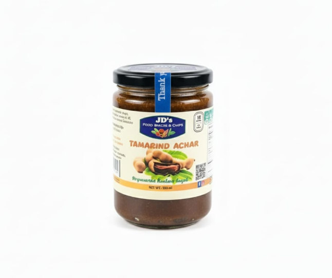 JD's Authentic Tamarind Achar Pickle (330ml)