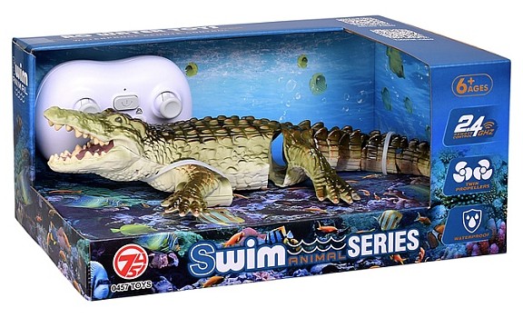 Remote-Controlled Crocodile Toy