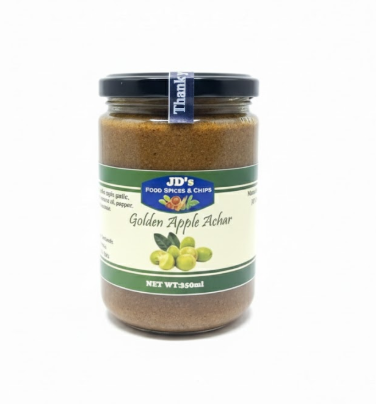 JD's Golden Apple Achar 350 ml