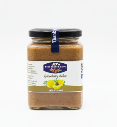 JD's Gooseberry Achar