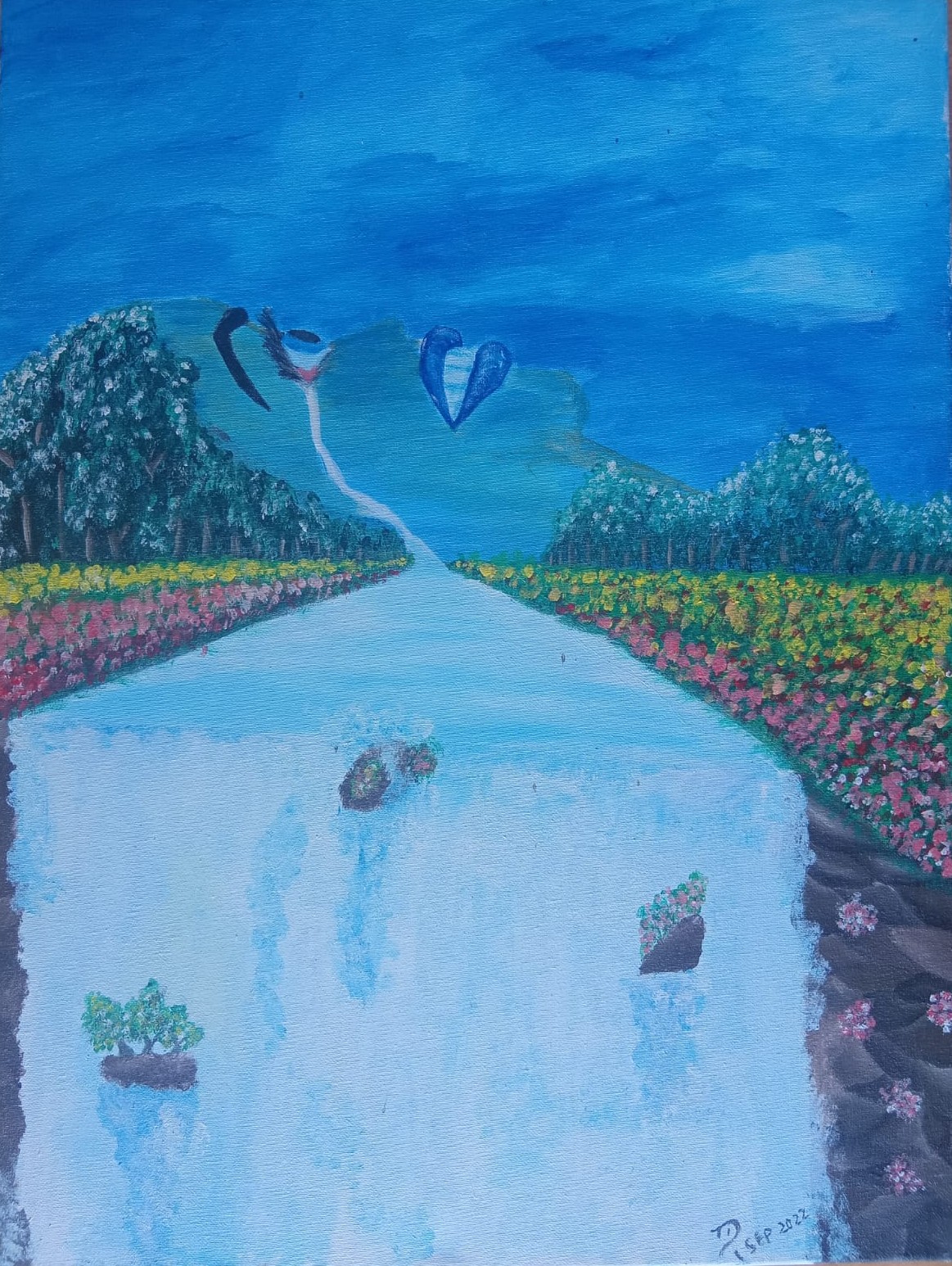 River of pain (18x24)