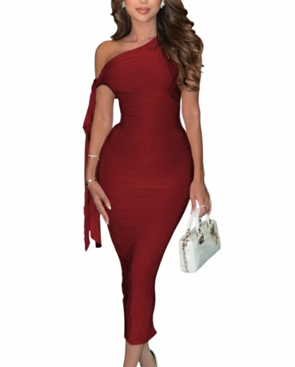 Off-Shoulder Mermaid Gown