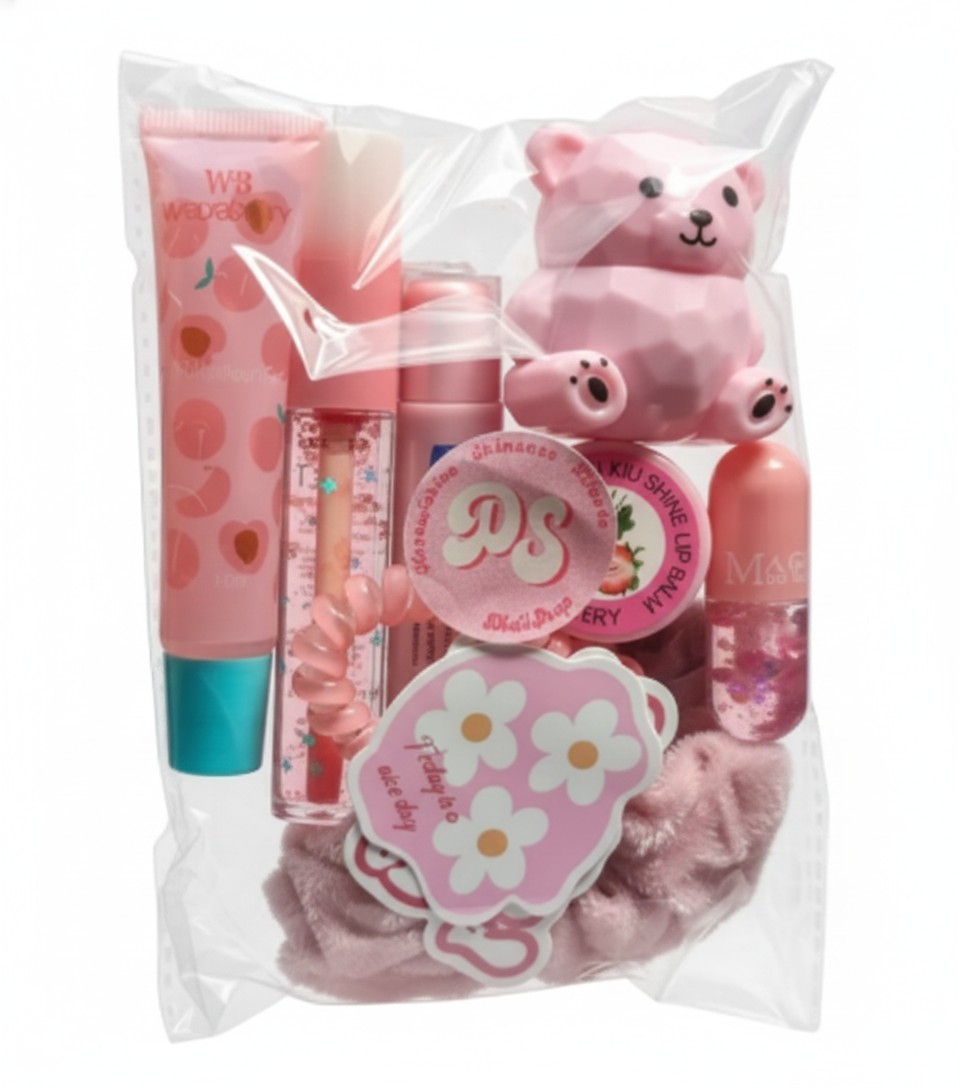 Pink Bear Beauty Gift Set