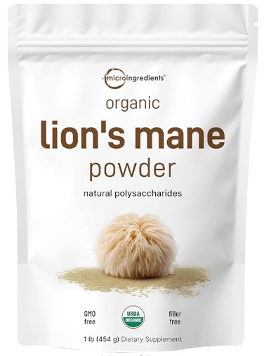 Micro Ingredients Organic Lion's Mane Powder