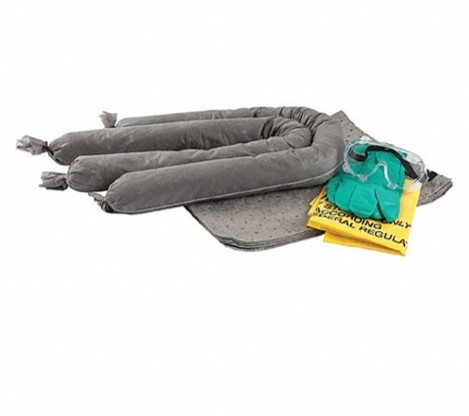 Brady Spill Kit, Bag, Univsersal, 3 Gallon 18" H