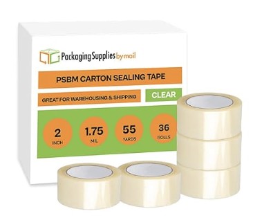 Clear Tape 2 Inch X 55 Yards