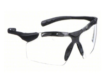 Condor Anti-Fog Clear Lens Safety Glasses With Black Frame