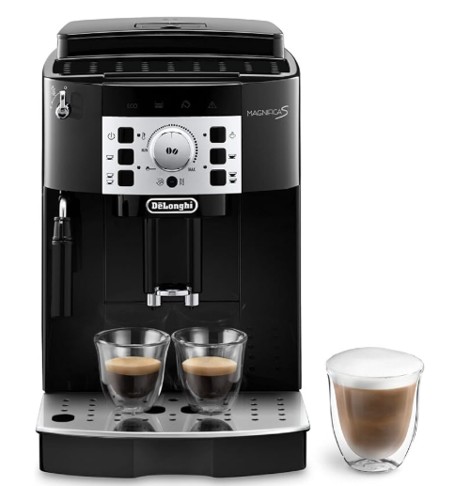 Delonghi Magnifica S Ecam22.110.B, Coffee Maker With With Milk Frother, Automatic Espresso Machi...