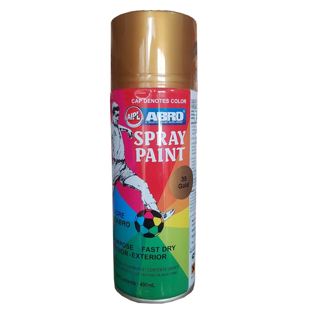 Abro Dorado Gold Spray Paint 400Ml