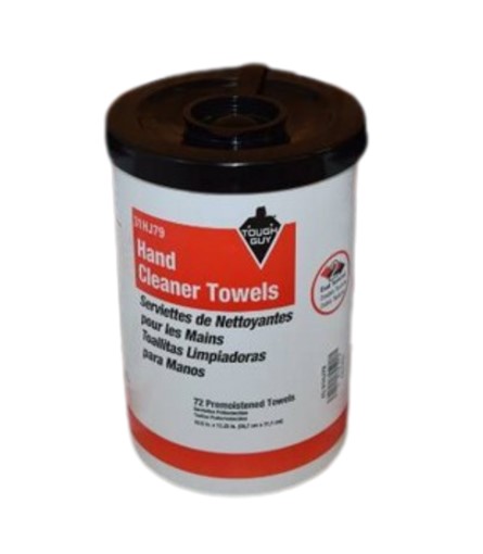 Tough Guy Hand Cleaner Towels (72 Premoistened Towels)