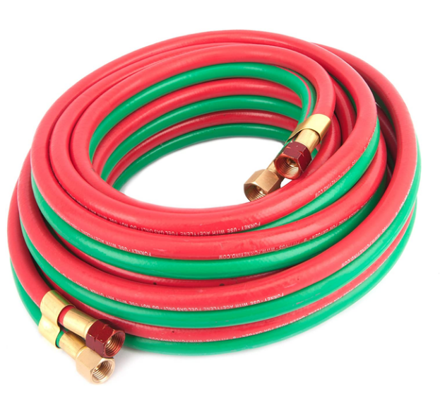 Miller Smith Oxy/Fuel Hose 1/4 In. Id X 25 Ft L (R-Grade)