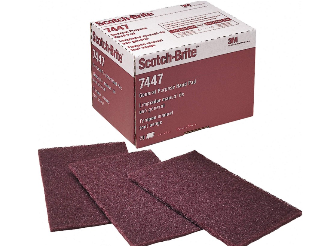 3M 7447 Scotch Brite 6X9" General Purpose Hand Pad