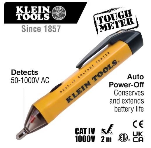 Klein Tools NCVT with GFCI Tester Kit Voltage Tester 1000-Volt