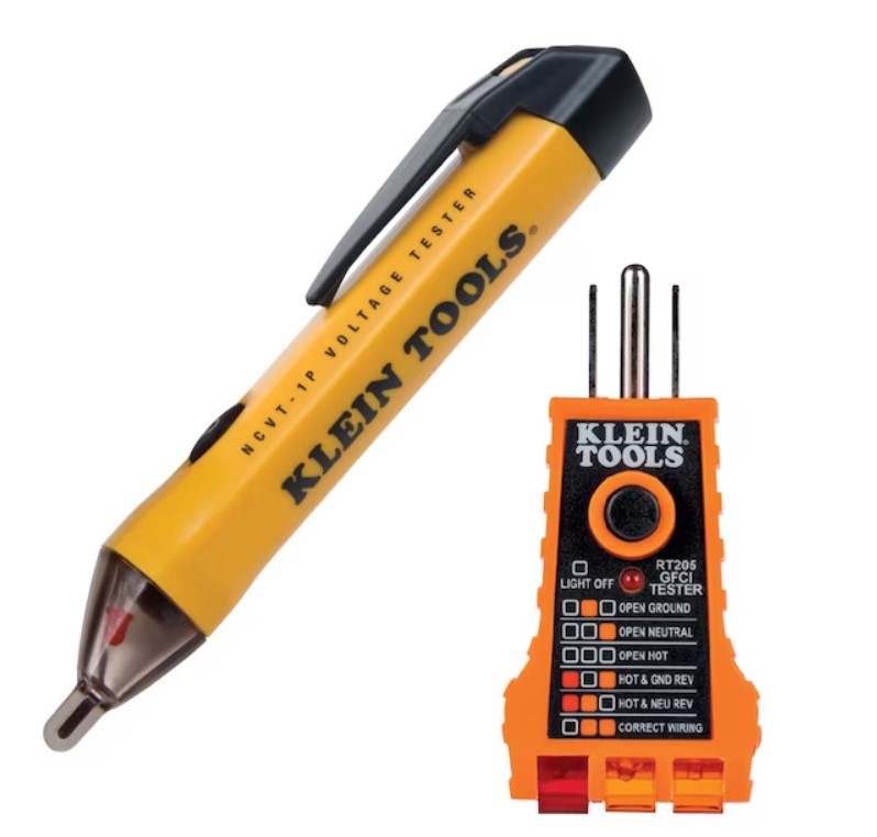 Klein Tools NCVT with GFCI Tester Kit Voltage Tester 1000-Volt