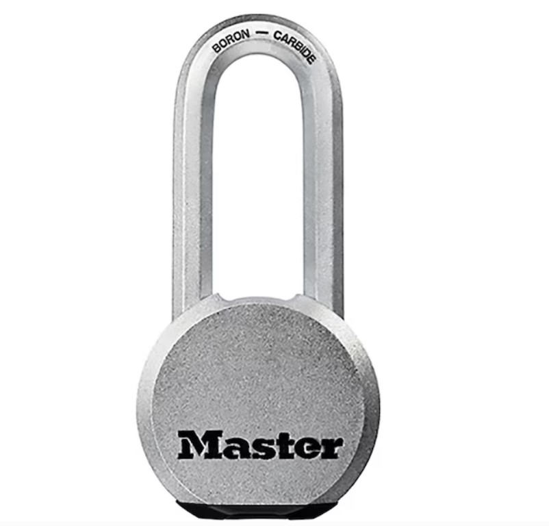 Master Lock Heavy Duty Outdoor Keyed Padlock, 2-1/2-In Wide X 2-In Shackle