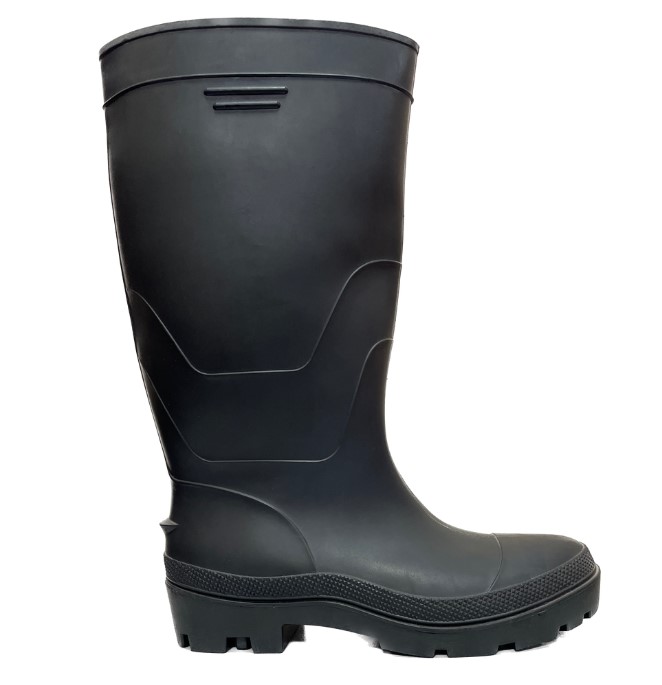Double Duty Black Long Boot Soft Toe
