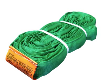 152380 600X10' Green Poly Round Sling