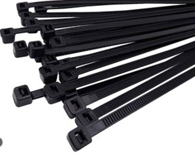 200 Pack Black Zip Ties Wraps, 12 Inch Heavy Duty 50 Pound Cable Wire Tie, Eaninno Self Locking ...