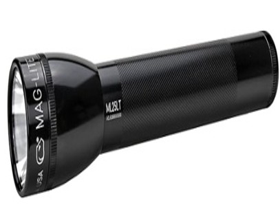 3 Cell Maglight Led Flash Light Black 173 Lumens