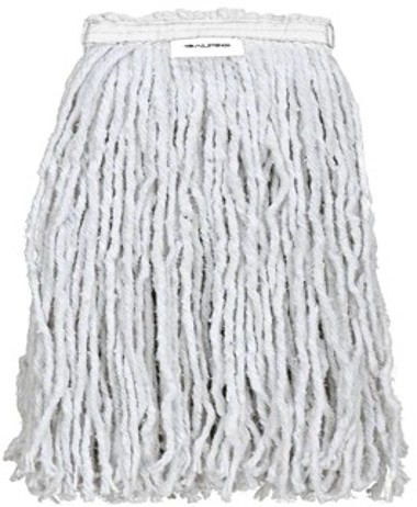 32 Oz Loop End 100% Cotton Mop Head, 1" Band