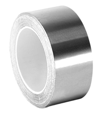 3M Tapecase 0.75-3-3361 Silver High Temperature Stainless Steel/Acrylic Adhesive Foil Tape, 0.75...