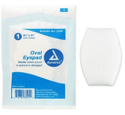 Oval Eye Pad