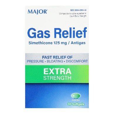 Major Gas Relief 125mg